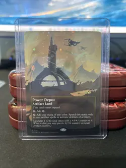 Power Depot (0124) (Borderless) (Galaxy Foil) - Edge of Eternities *Ships Now!* - Image 1