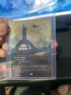 Power Depot (0124) (Borderless) (Galaxy Foil) - Edge of Eternities *Ships Now!* - Image 2