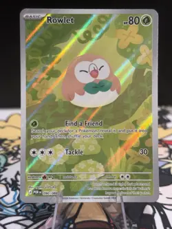 Pokemon TCG: ME03 Perfect Order - Rowlet IR 090/088 - NM+ - Image 1