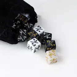 MTG Dice Counters 48 Piece Magic Gathering Token Sparkle Dice Set 7445056739710 - Image 4