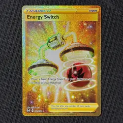 Energy Switch 212/195 Gold Silver Tempest Pokemon English Near Mint - Image 1