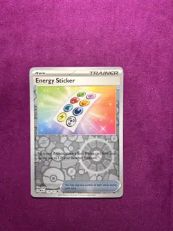 Pokemon TCG Energy Sticker Scarlet & Violet-151 159/165 Reverse Holo Uncommon - Image 1
