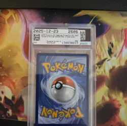 2025 Pokemon Team Rocket’s Moltres ex #208 PSA 10 Ultra Rare - Image 3