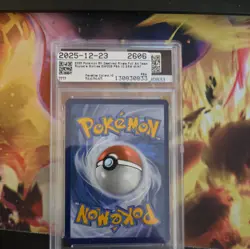 2025 Pokemon Team Rocket’s Moltres ex #208 PSA 10 Ultra Rare - Image 4
