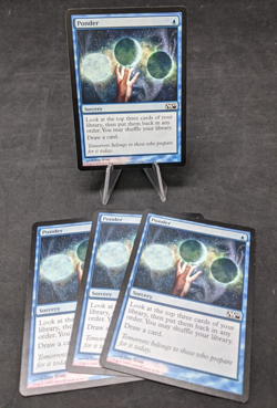 Ponder - MTG Magic the Gathering- 2010 - Misprint Pink Error - Image 1