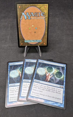 Ponder - MTG Magic the Gathering- 2010 - Misprint Pink Error - Image 2