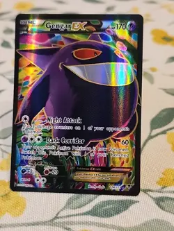 Gengar EX Full Art 114/119 XY - Phantom Forces Holo Pokemon TCG - Image 2