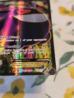 Gengar EX Full Art 114/119 XY - Phantom Forces Holo Pokemon TCG - Image 4