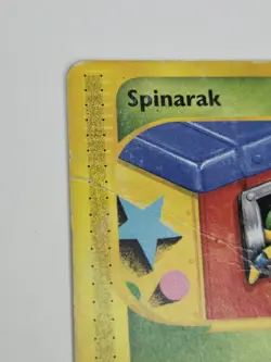 Pokemon Spinarak 62/147 Aquapolis Set Regular HP Damaged - Image 2