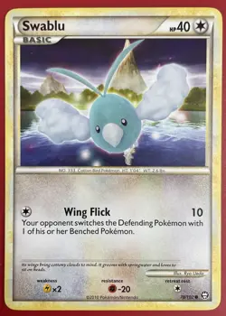 Pokemon Swablu 78/102 & Altaria 2/102 Holo - Triumphant - Image 3