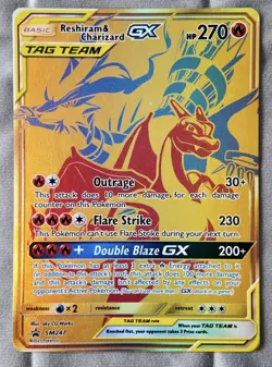 Pokemon TCG Reshiram & Charizard GX 220/173 Sm12a Tag Team Ultra Rare Holo - Image 1