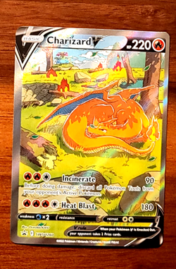 Charizard V SWSH260 - Pokemon Sword & Shield Black Star Promo Raw Near Mint NM - Image 1