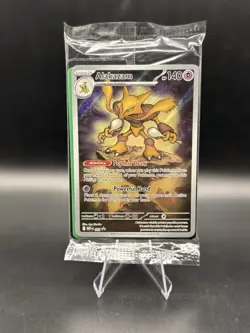 Alakazam Pokemon Mega Evolution Promo Holo Sealed - Image 1