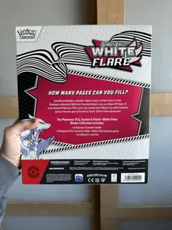 Pokemon TCG: Scarlet & Violet - WHITE FLARE Binder Collection NEW FACTORY SEALED - Image 4