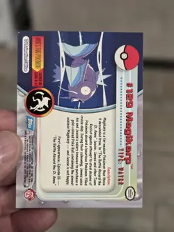 Topps Pokemon Magikarp 129 Series 3 Blue Logo Non Holo TV Animation Edition - Image 2