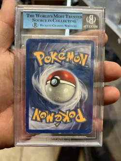 Machop Legendary Collection Reverse Holo Foil Pokemon BGS Authentic Altered - Image 2