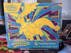 Polkemon Ascended Heroes ETB PKC Pokemon Center Edition SEALED has Small Tear - Image 1