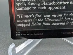 MTG Kessig Flamebreather Innistrad: Double Feature 431 (Foil) Common - Image 2