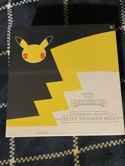 Pokemon Center Celebrations Elite Trainer Box ETB TCG 25th Anniversary Edition 820650809866 - Image 1