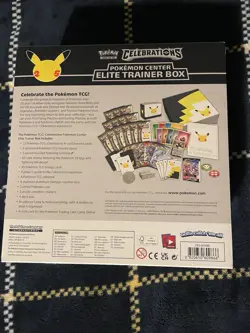 Pokemon Center Celebrations Elite Trainer Box ETB TCG 25th Anniversary Edition 820650809866 - Image 2