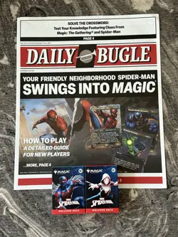2025 SDCC EXCLUSIVE MAGIC THE GATHERING 2 WELCOME DECK CARDS MTG & PLAYING MAT - Image 1