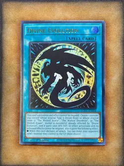 Yugioh Divine Evolution EGO1-EN004 Ultra Rare 1st Ed NM - Image 1