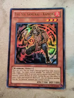 The Six Samurai - Kamon Foil YUGIOH RYMP-EN089 90397998 - Image 1