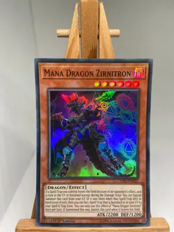 Mana Dragon Zirnitron - Super Rare 1st Edition CYHO-EN021 - NM - YuGiOh - Image 1