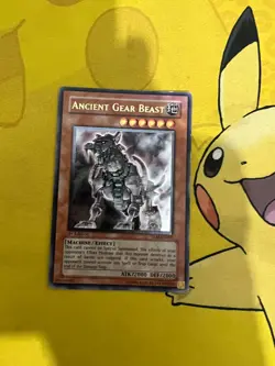 Yu-Gi-Oh Ancient Gear Beast Unlimited Edition Ultimate Rare - TLM - EN007 - Image 1