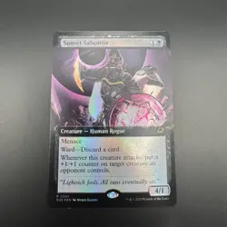 Sunset Saboteur (Extended Art) (Foil) MTG: Edge of Eternities NM #334 - Image 3