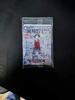 One Piece Monkey.D.Luffy College Basketball US Voyage Promo Card, Shirt, poster - Image 1