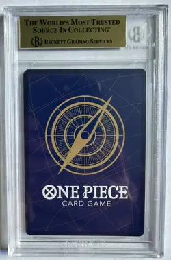 One Piece The Azure Sea’s Seven Crocodile OP14-120 Alt Art SEC English BGS 10 - Image 2
