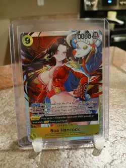 One Piece TCG Boa Hancock Op14-112 SR Azures Of The Seven Seas (B) - Image 1