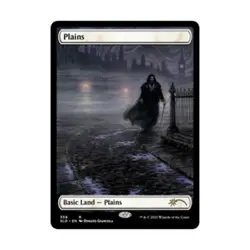 WOTC MtG Magic the Gathering Plains (The Dracula Lands) (R) (Foil) NM - Image 1