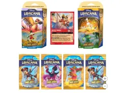 Disney Lorcana TCG Into The Inklands Bundle Box Includes Bonus Promo Cards - Image 2