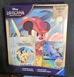 Disney Lorcana TCG Fabled Collection Starter Set Pre-Order 10/3 FACTORY SEALED - Image 1