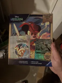 Disney Lorcana TCG Fabled Collection Starter Set FACTORY SEALED - Image 1