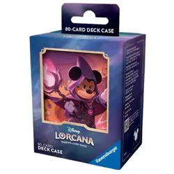 Disney Lorcana TCG Supplies - 80-Card Deck Box - MICKEY MOUSE [Wayward Sorcerer] - Image 1