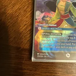 Mulan Considerate Diplomat Enchanted Cold Foil Mint Condition Disney Lorcana - Image 5