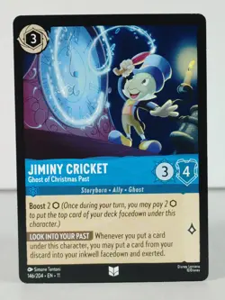 Jiminy Cricket - Ghost of Christmas Past - Winterspell #146 - LORCANA - singles - Image 1