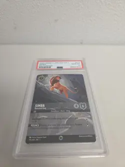 Disney Lorcana Simba Returned King Enchanted Card 215/204 PSA 10 - Image 4