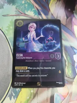 Elsa Exploring the Unknown 22/P3 - Disney Lorcana TCG Promo - Image 1