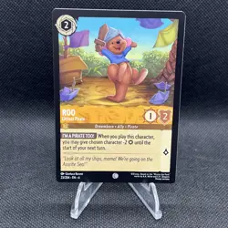 Roo Littlest Pirate Disney Lorcana Azurite Sea EN6 Regular 23/204 - Image 3