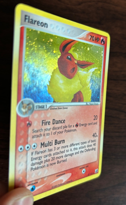 Flareon - 5/115 - Pokemon Ex Ex Unseen Forces Holo Card MP - Image 4