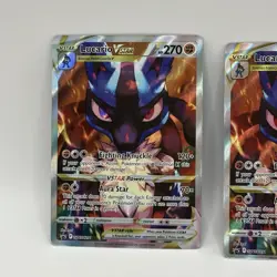 3x Lucario VSTAR SWSH291 SWSH: Sword & Shield Promo Cards Holo - Image 2