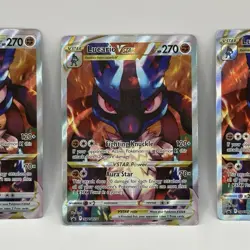 3x Lucario VSTAR SWSH291 SWSH: Sword & Shield Promo Cards Holo - Image 3