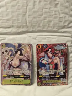 Both Boa Hancock OP14-112 SR & SP Alt Arts The Azure Seas Seven Japanese 2 Cards - Image 1