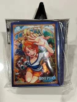 One Piece TCG: Official Card Sleeve Nami Straw hat Crew - Image 1