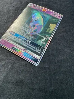 Mewtwo GX 78/73 Shining Legends Secret Rare Full Art Holo Pokemon Card - Image 3