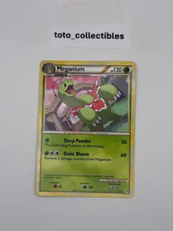 Pokemon TCG Call of Legends Meganium 27/95 Regular LP-NM Card - Image 1